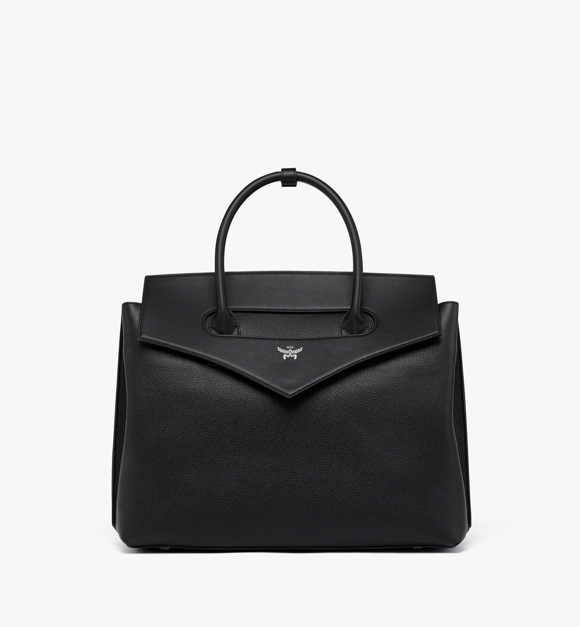 Soft Diamond Tote in Embossed Leather 1